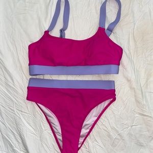 Pink Lily 2 piece Swim